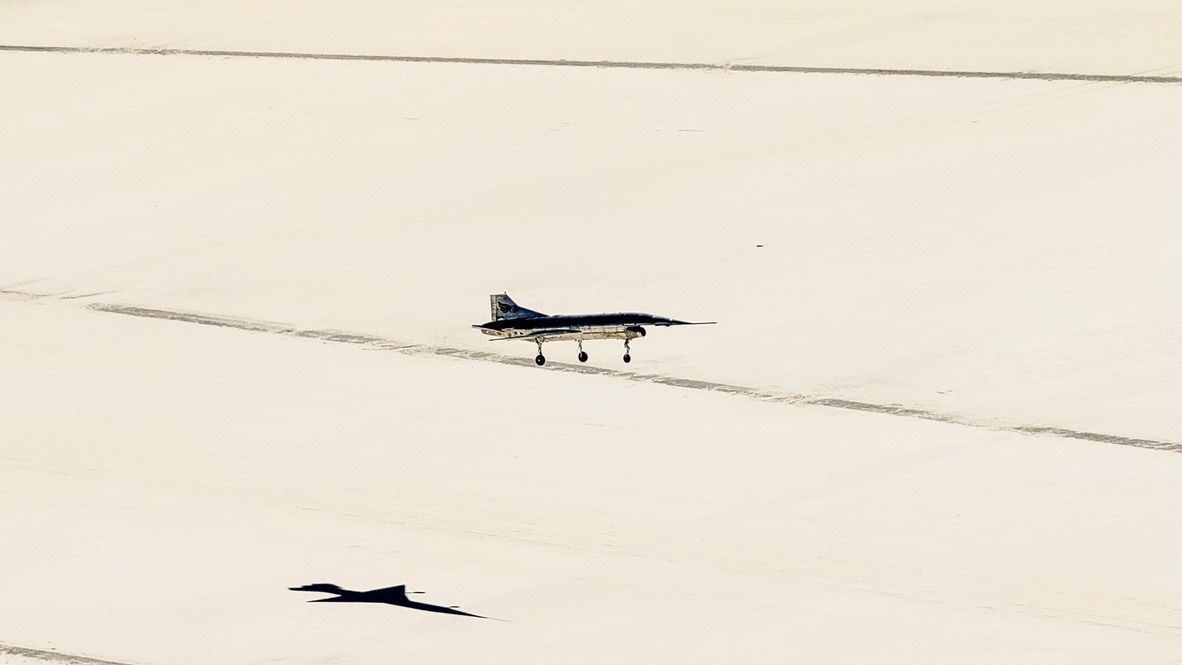 Hermeus Flies Quarterhorse MK 1 at Edwards AFB  Hermeus &copy;