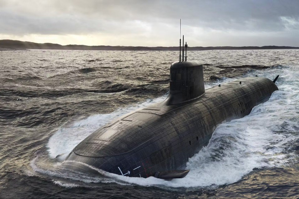 UK to Expand Submarine Programme in Response to SDR SSN-AUKUS concept image  Ministry of Defence (United Kingdom) &copy;