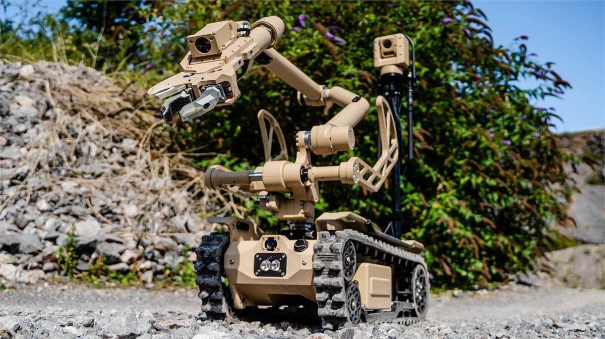 Belgium's MoD Selects L3Harris T4 Robots for Explosive Ordnance Disposal Missions  L3Harris Technologies &copy;