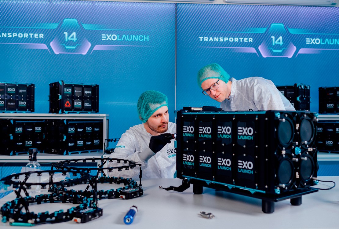 Exolaunch to Deploy 45 Customer Satellites on Transporter-14, Marking Its Biggest Mission to Date  Exolaunch &copy;