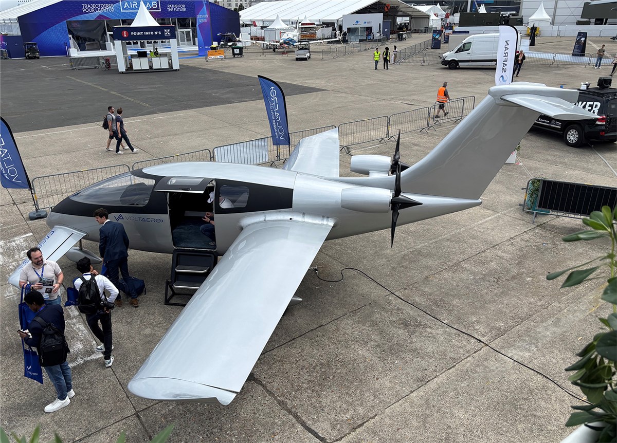 VoltAero unveils the production configuration of its Cassio 330 electric-hybrid aircraft for regional transportation  VoltAero &copy;
