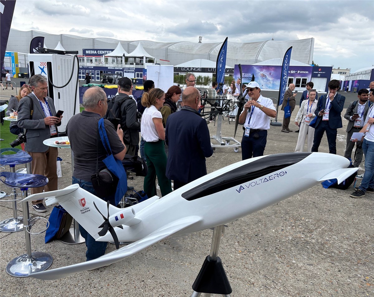 VoltAero unveils the production configuration of its Cassio 330 electric-hybrid aircraft for regional transportation  VoltAero &copy;