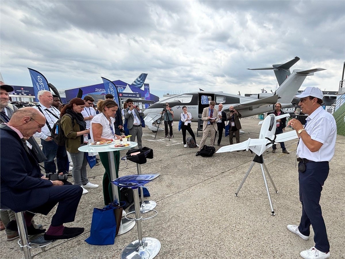 VoltAero unveils the production configuration of its Cassio 330 electric-hybrid aircraft for regional transportation  VoltAero &copy;