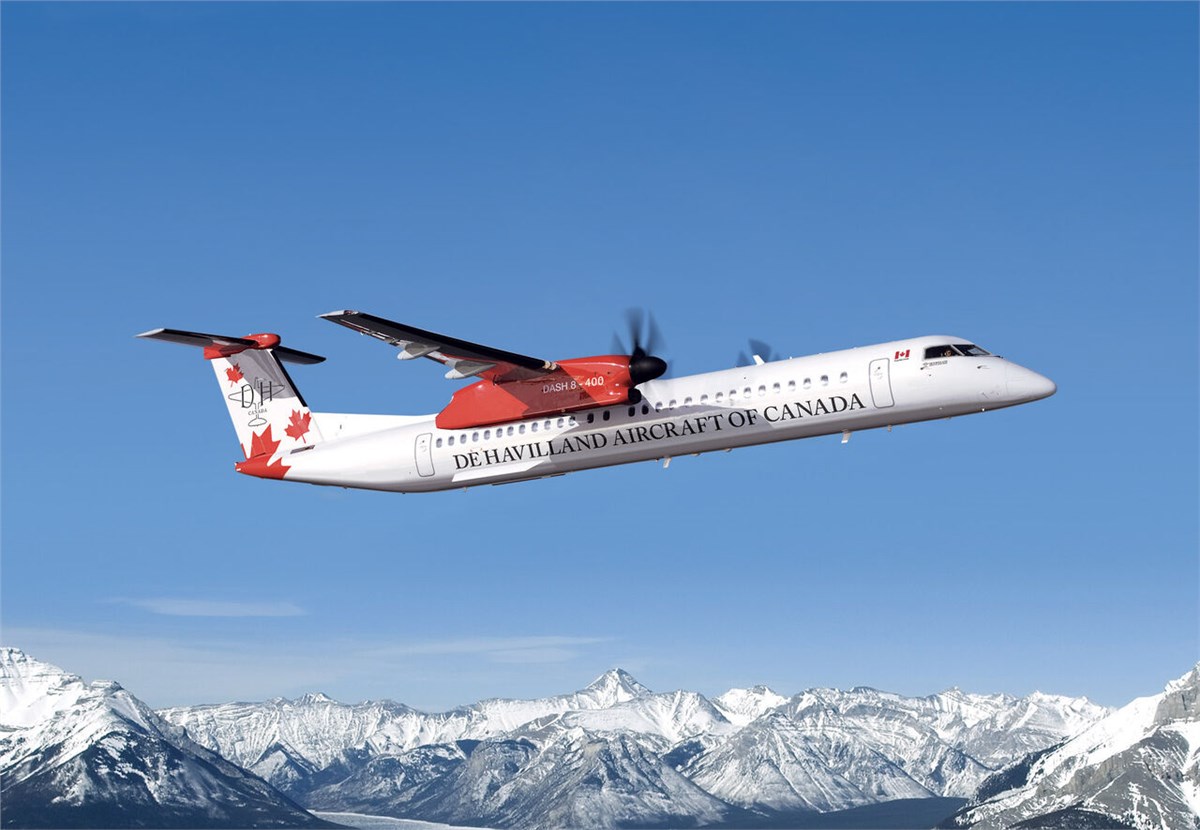 De Havilland Announces the Purchase of Dash 8-400 to an Undisclosed Operator in South America  De Havilland Aircraft of Canada &copy;