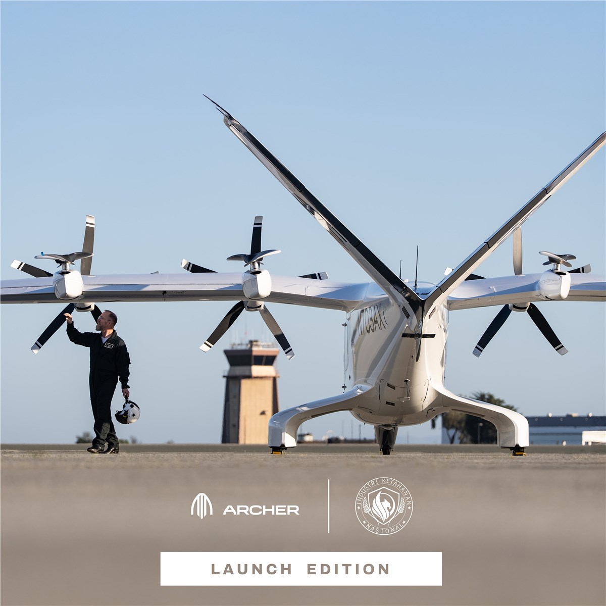 Archer Announces 3rd "Launch Edition" Partner, Striking Deal to Deploy Midnight Aircraft in Indonesia  Archer Aviation &copy;