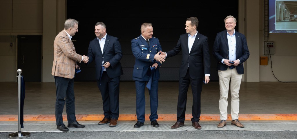 Patria Celebrates Opening of F-35 Production Facility in Jamsa, Finland  Patria &copy;