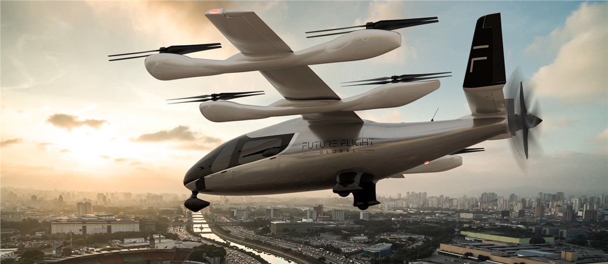 Eve Air Mobility and Future Flight Global Sign Letter of Intent for up to 54 eVTOLs Serving Brazil and the United States  Eve Air Mobility &copy;