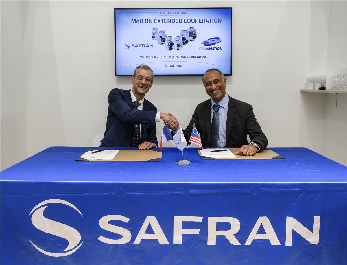 Safran and Pen Aviation Sign a Partnership, Marking 1st Export Success for New Compact Optronic Systems  Safran S.A. &copy;