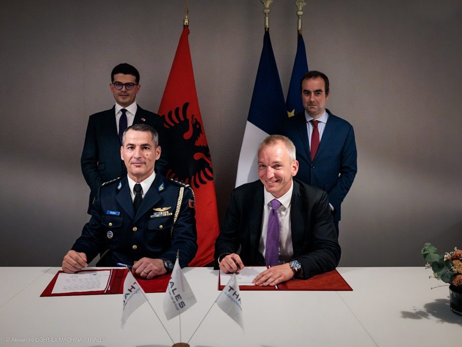 Thales supports airspace sovereignty in Albania with Ground Master 400 Alpha surveillance radar  Alexandre LIGHT EX MACHINA Thales &copy;
