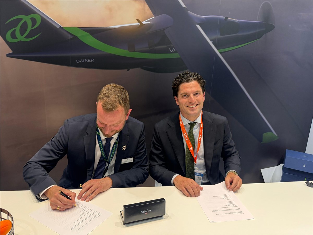 Vaeridion and NLR Want to Accelerate Research and Development of Short-haul Electric Aircraft  NLR - Netherlands Aerospace Centre &copy;