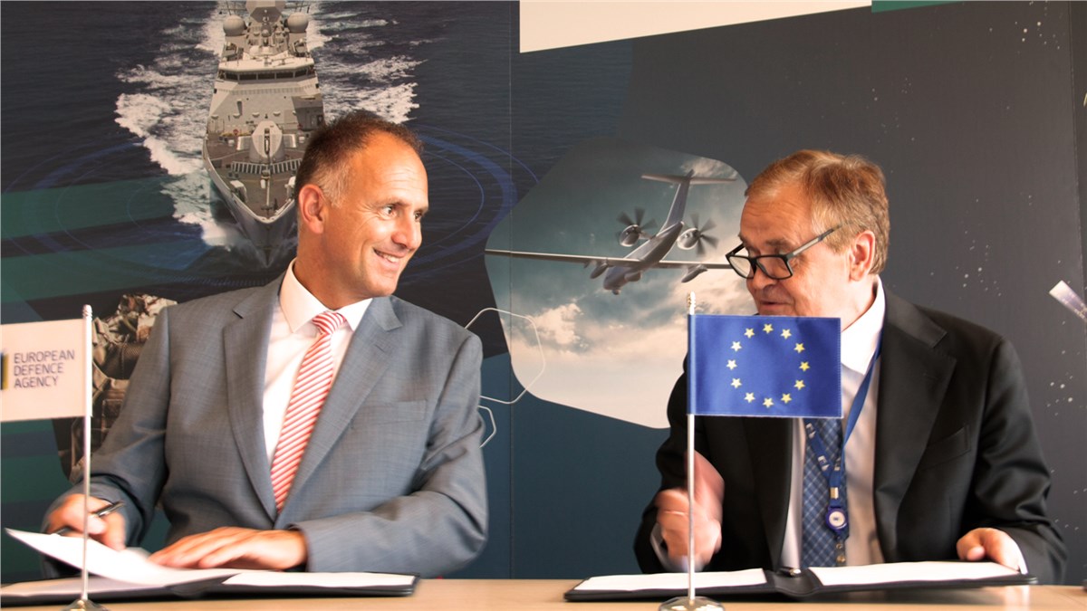 EU Commission, EDA Sign Financial Agreement; More EDF Projects for EDA  European Defence Agency (EDA) &copy;