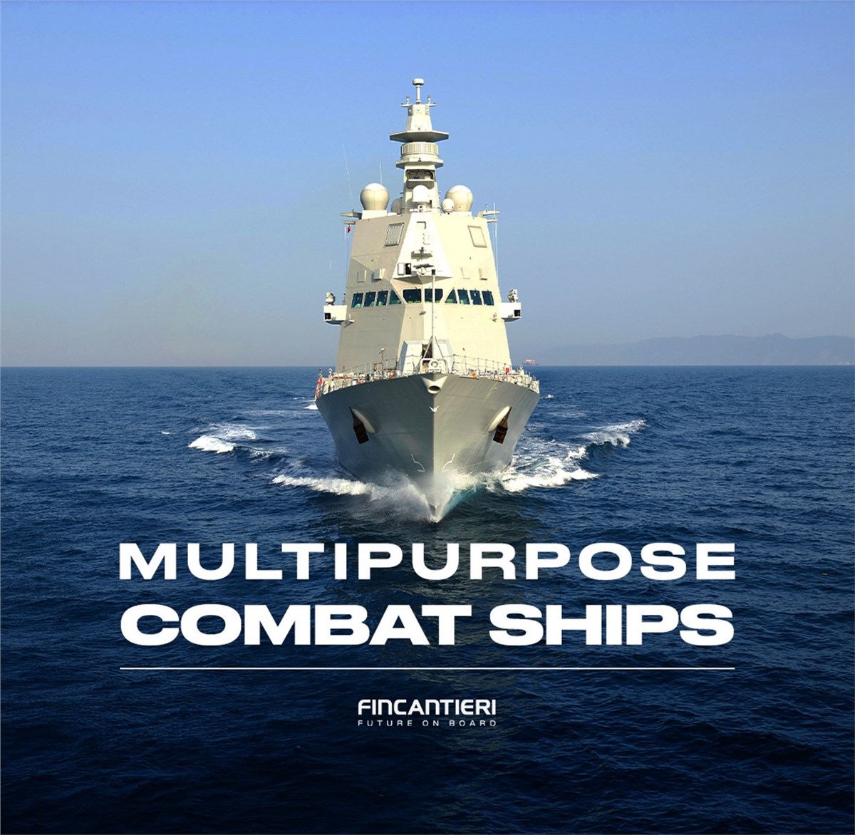 New Contract for Fincantieri: Italian Navy Orders 2 New Multipurpose Combat Ships  Fincantieri &copy;