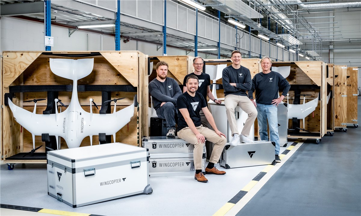 Flying High: Wingcopter Secures Fresh Funding and Strengthens Leadership Team  Wingcopter &copy;