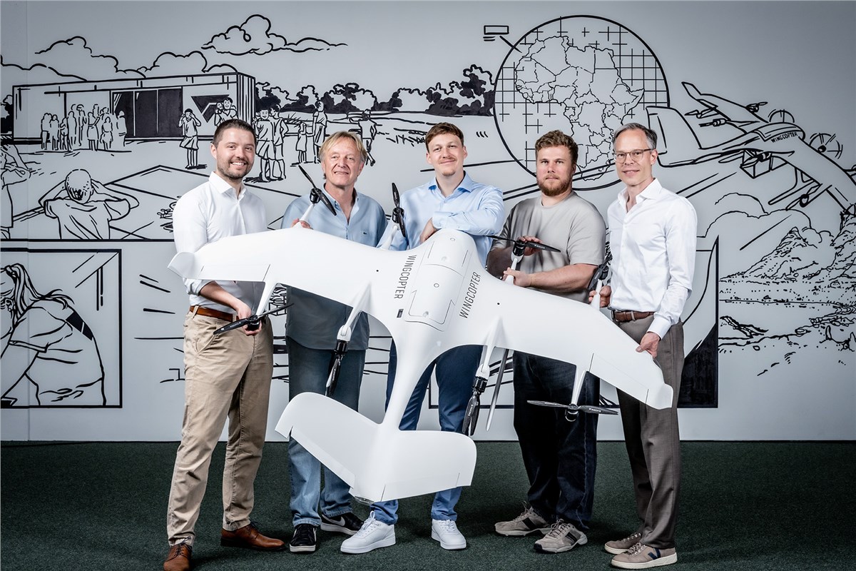 Flying High: Wingcopter Secures Fresh Funding and Strengthens Leadership Team  Wingcopter &copy;