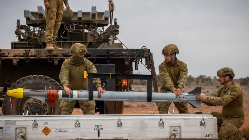Sidewinder 1st Gives Gunners a Buzz  MoD Australia &copy;