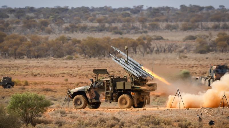 Sidewinder 1st Gives Gunners a Buzz  MoD Australia &copy;