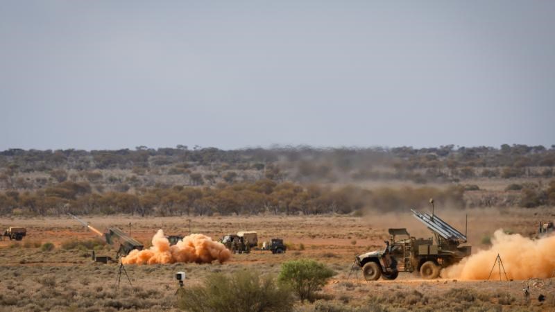 Sidewinder 1st Gives Gunners a Buzz  MoD Australia &copy;