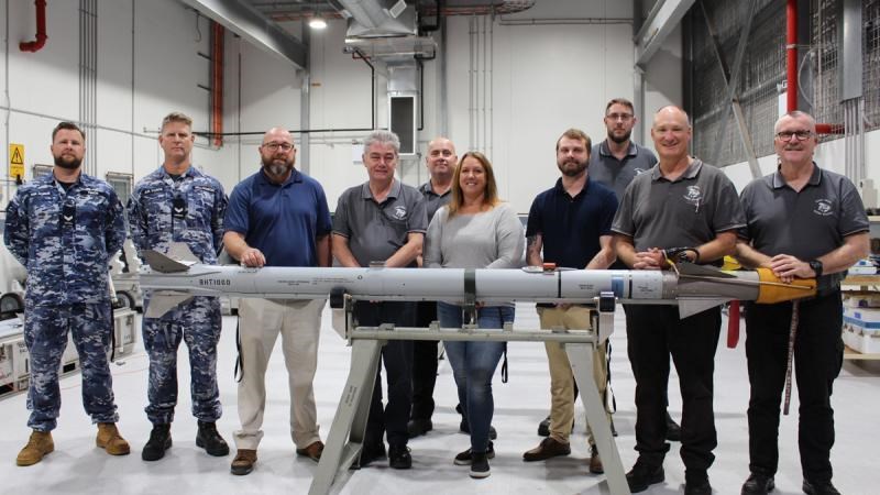 Milestone for Training Missile Maintenance  MoD Australia &copy;
