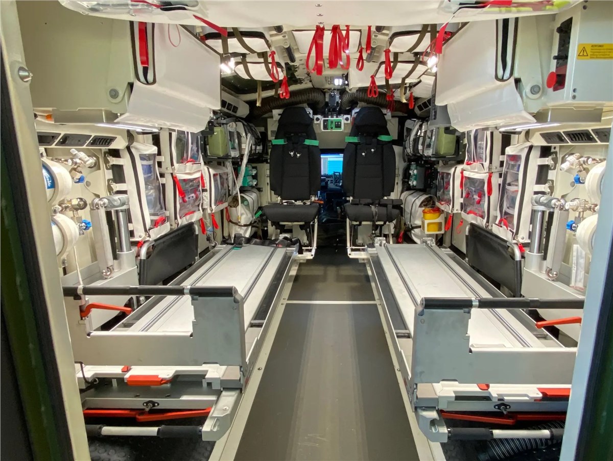 Medium Protected Medical Vehicle EAGLE 6x6 handed over to the German Armed Forces  General Dynamics European Land Systems (GDELS) &copy;