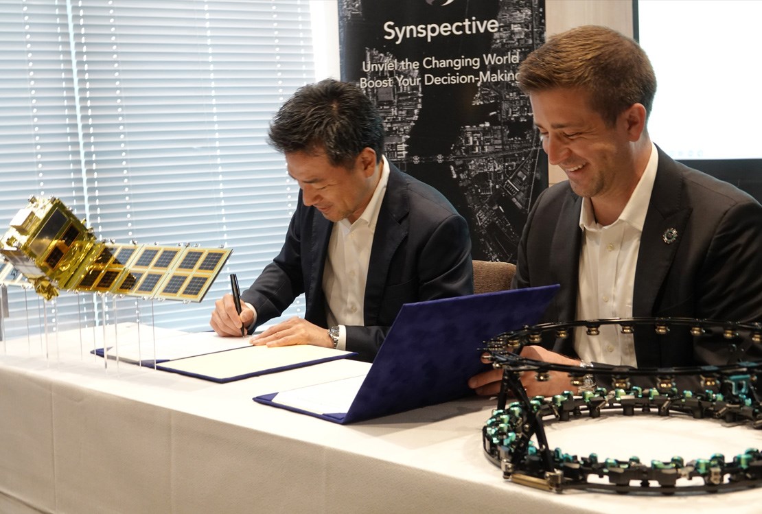 Synspective Signs Multi-Launch Agreement with Exolaunch to launch 10 SAR Satellites  Synspective &copy;