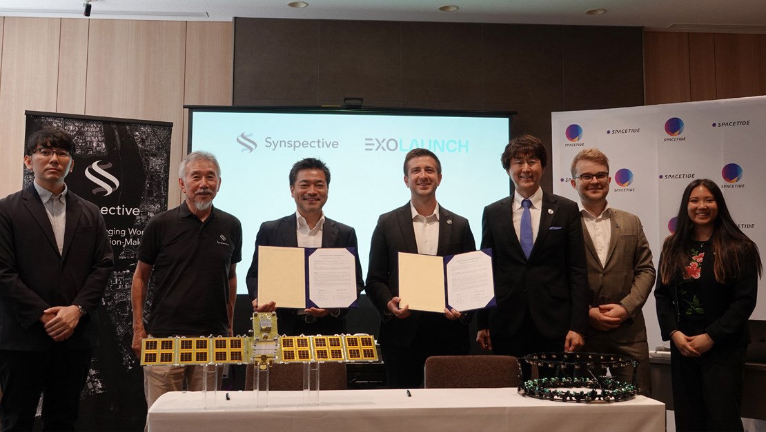 Synspective Signs Multi-Launch Agreement with Exolaunch to launch 10 SAR Satellites  Synspective &copy;