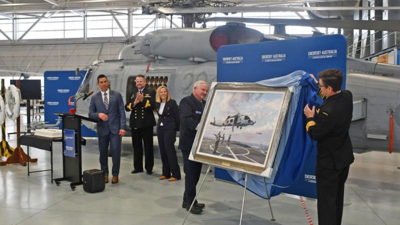 MH-60R Romeo Passes 50,000 Flying Hours  Lockheed Martin Australia &copy;
