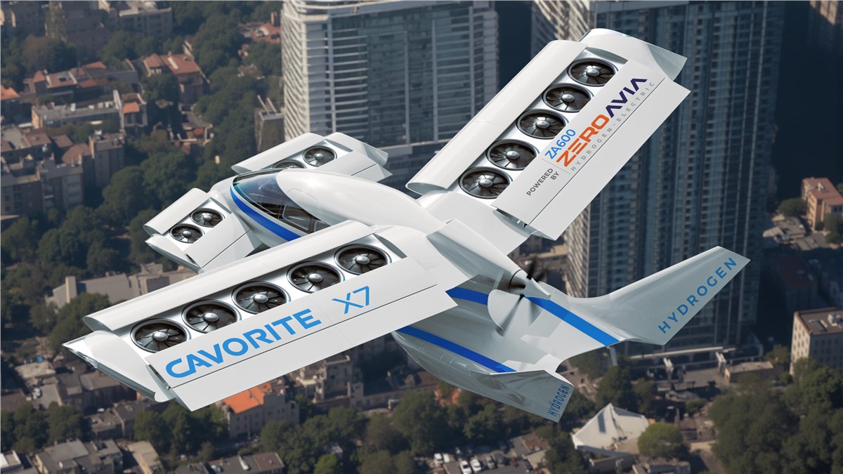 Horizon Aircraft and ZeroAvia Announce Plans to Explore Hydrogen eVTOL Propulsion  ZeroAvia &copy;