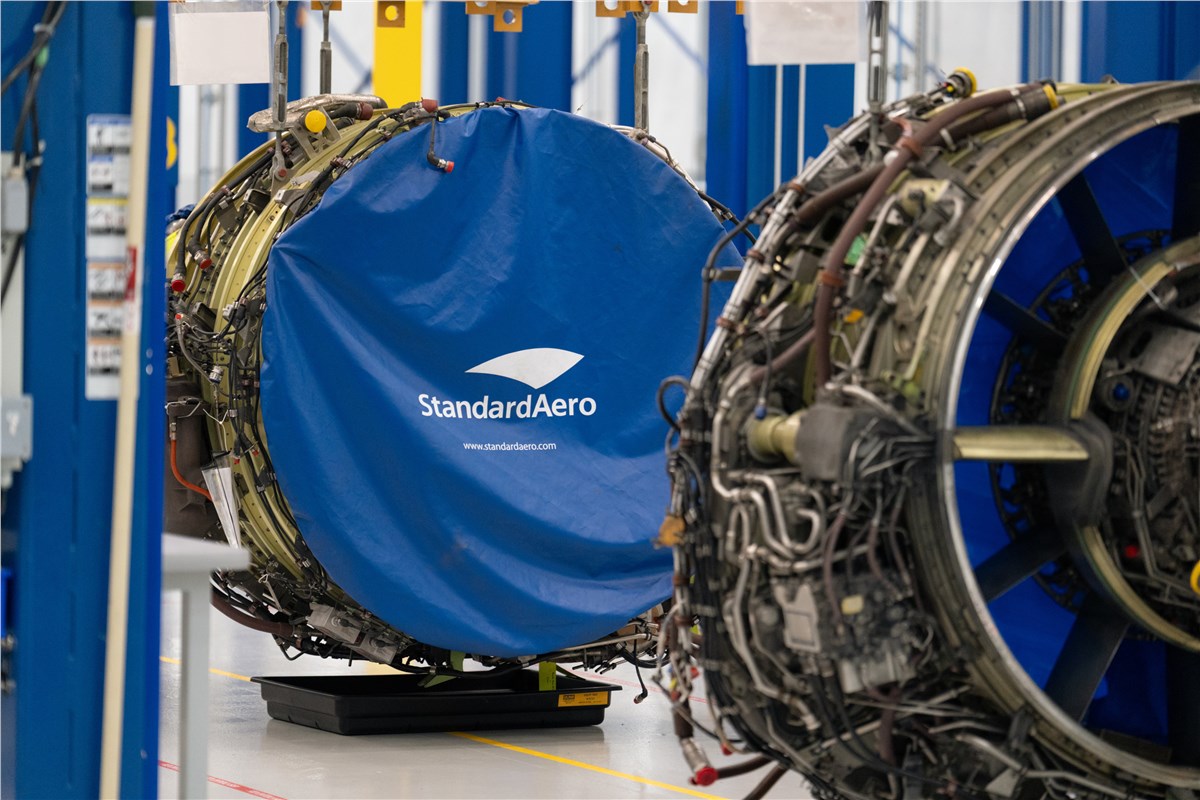 StandardAero Expands Its CFM56-7B Services Portfolio With Exchange Engine Solutions, Helping to Maximize Aircraft Availability for Boeing 737NG Customers Worldwide  StandardAero &copy;