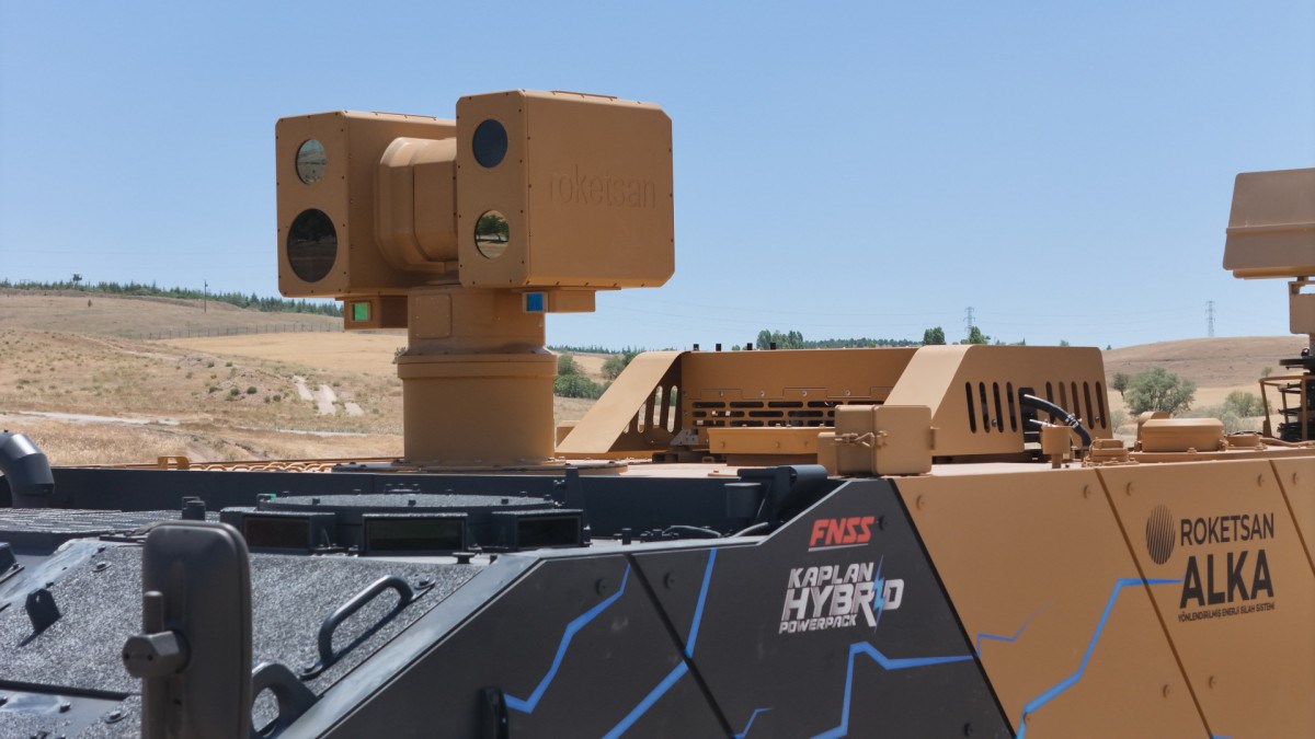 Ideal Match for Mobile Armoured Counter Drone Requirements   FNSS &copy;