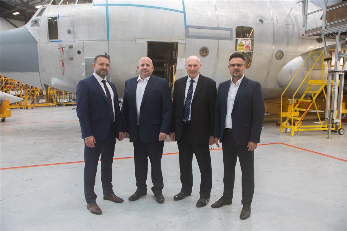 Romaero and Marshall Exploring Military MRO Collaboration to Advance Romania's Airlift Ambitions  Marshall &copy;