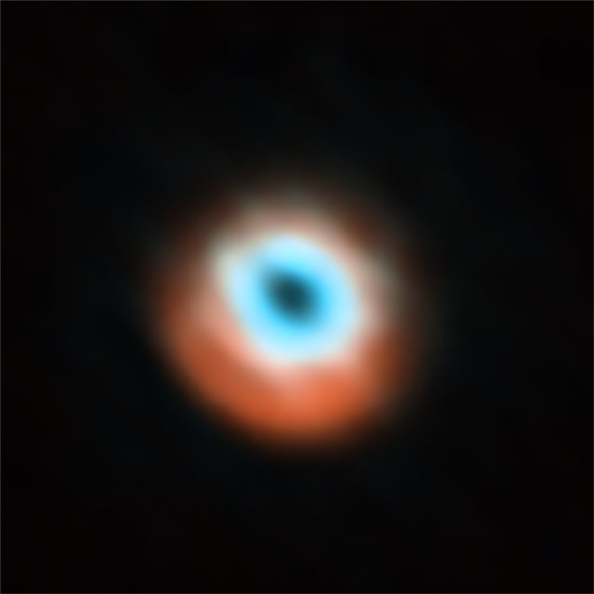 Astronomers Witness Newborn Planet Sculpting the Dust Around It The disc around the star HD 135344B (ALMA) European Southern Observatory (ESO) &copy;