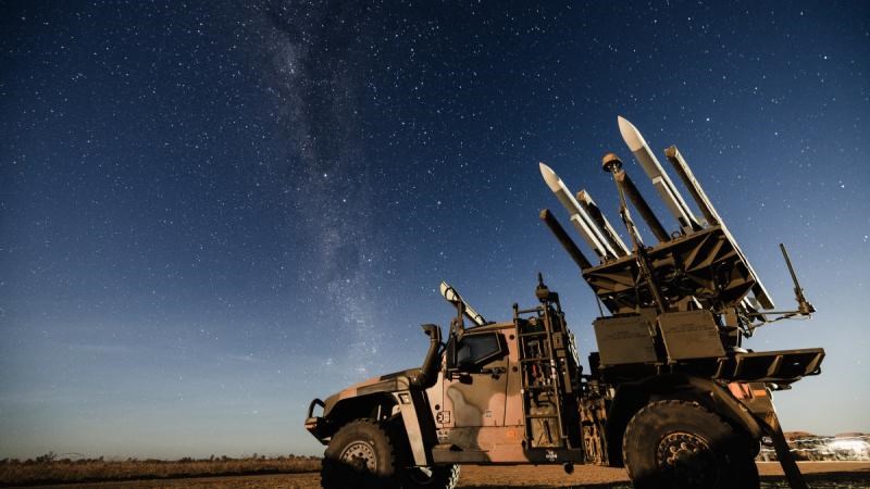 1st Firing for Australian NASAMS  MoD Australia &copy;