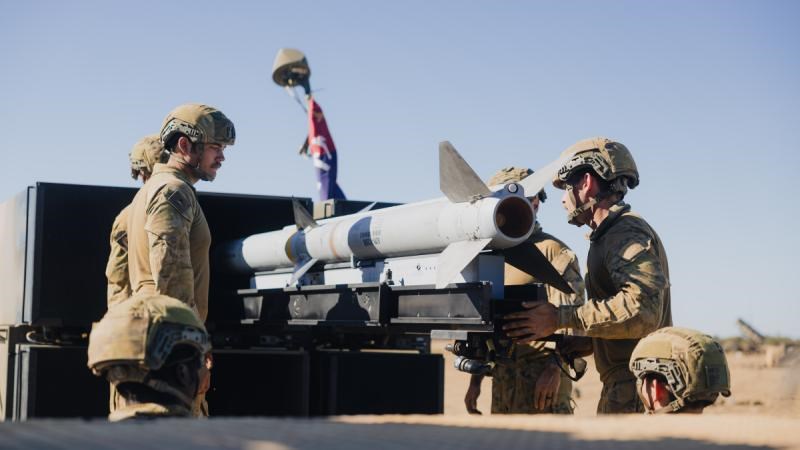 1st Firing for Australian NASAMS  MoD Australia &copy;