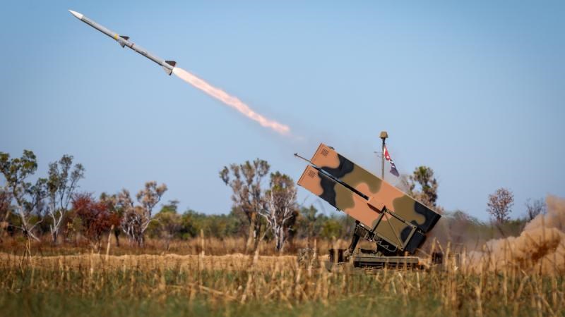 1st Firing for Australian NASAMS  MoD Australia &copy;