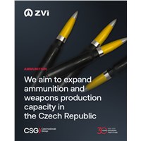 CSG Acquires Majority Stake in Arms Manufacturer ZVI Vsetin, a Traditional Czech Producer of Medium-Caliber Ammunition