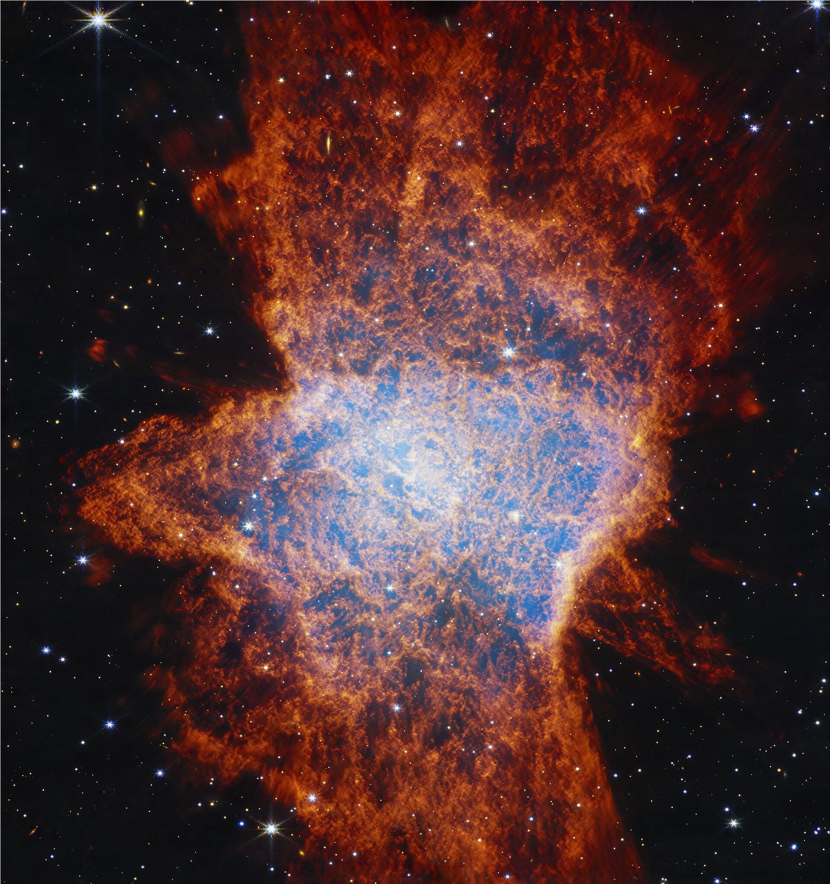 Webb Traces Details of Complex Planetary Nebula NGC 6072 (NIRCam image) NASA, ESA, CSA, STScI  &copy;
