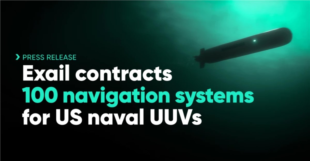 Exail Partners With US Key Player to Supply 100 Navigation Systems for Naval UUVs  Exail &copy;