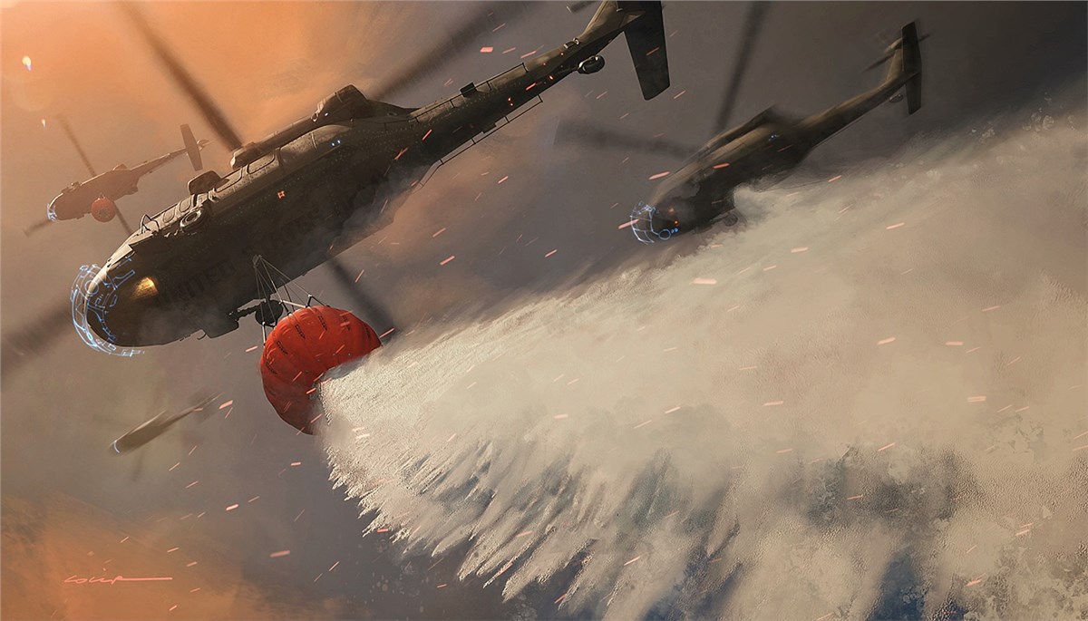 Texas, DARPA to Establish Testbed to Use Autonomy to Fight Wildfires   DARPA / Colie Wertz &copy;