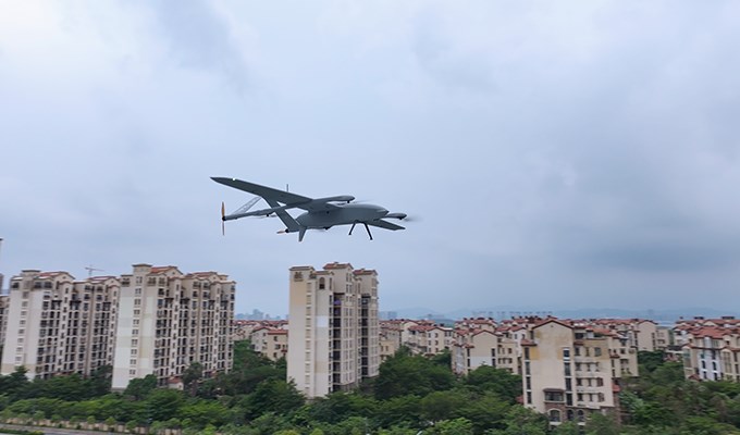 EHang Partners with Wanyi Tianxia to Complete Groundbreaking Long-Range UAV Cargo Flights in the Greater Bay Area  EHang &copy;