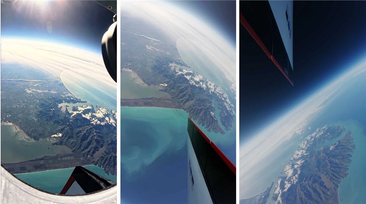 Scout Space and Dawn Aerospace Complete 1st Suborbital Spaceplane Surveillance Test Flight  Dawn Aerospace &copy;