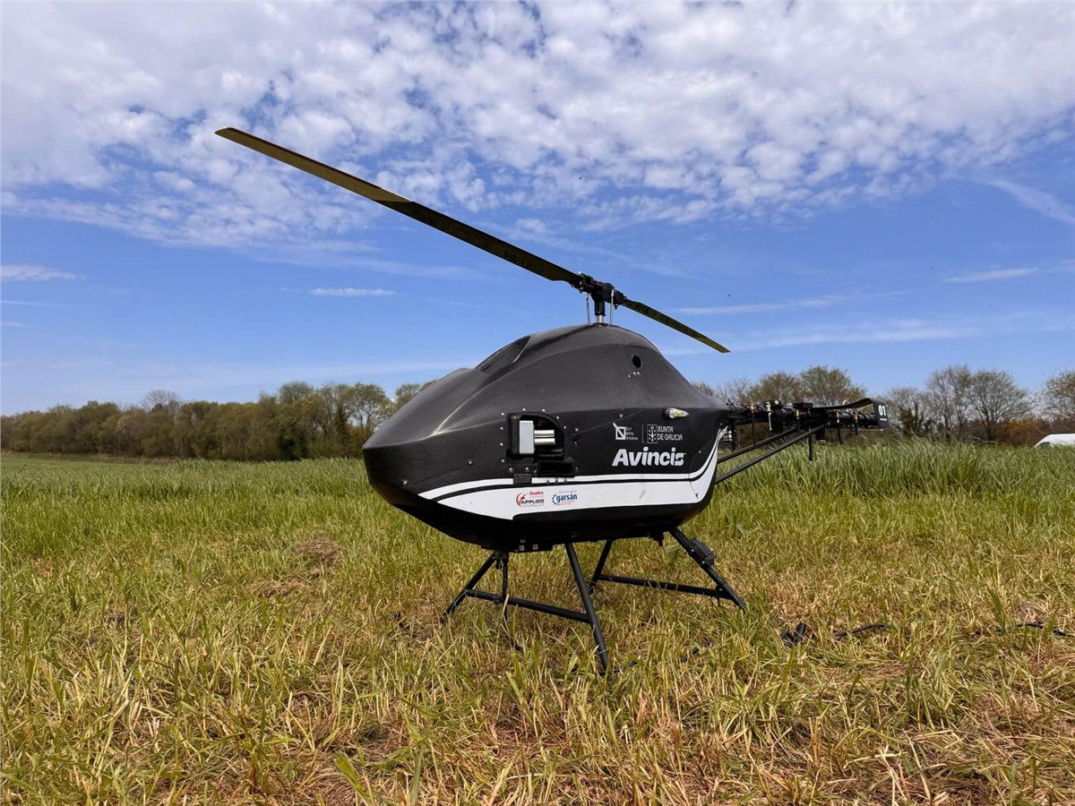 UAVOS to Equip Spanish Avincis' Unmanned Helicopters with Composite Main Rotor Blades  UAVOS &copy;