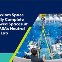KBR and Axiom Space Successfully Complete Initial Crewed Spacesuit Tests in NASA's Neutral Buoyancy Lab