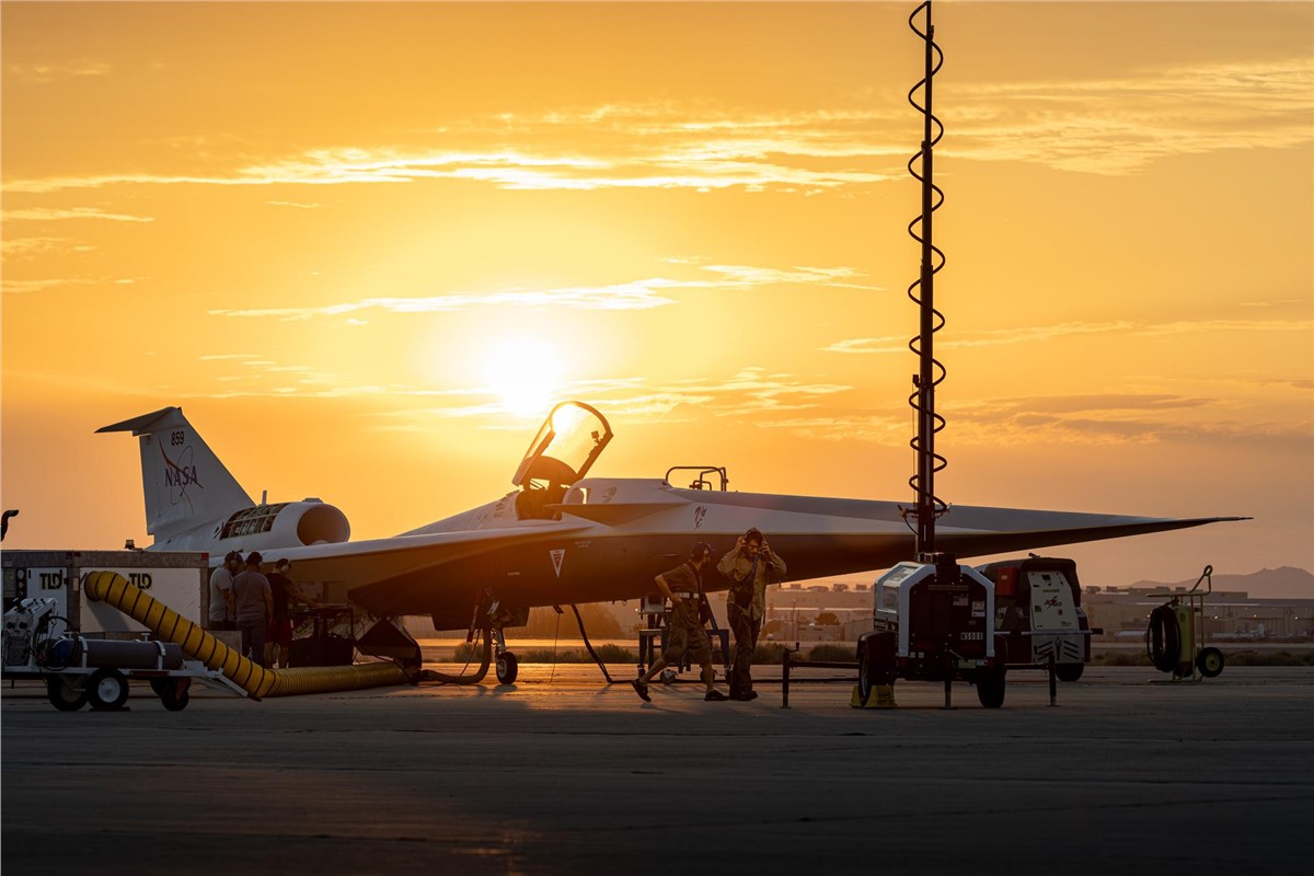 NASA's X-59 Nears 1st Flight  Lockheed Martin Corporation &copy;