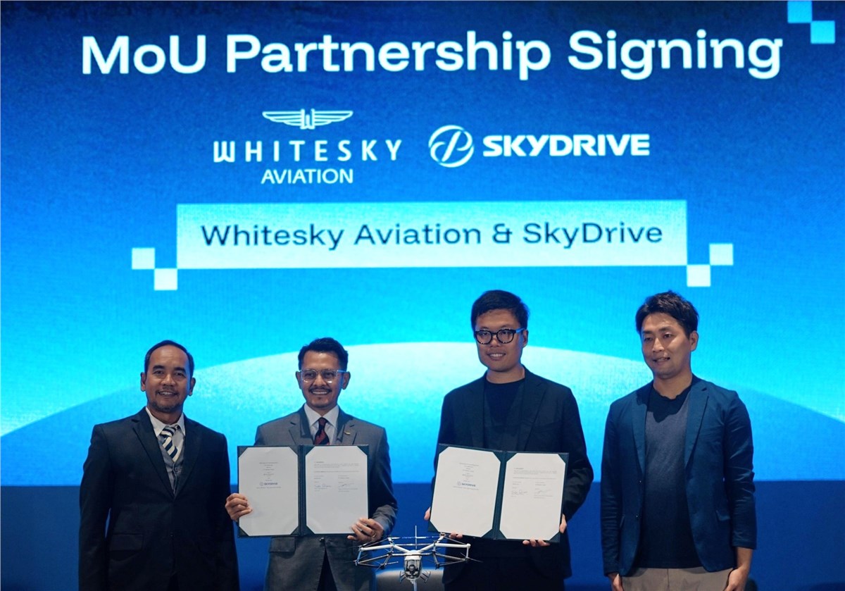 SkyDrive and Whitesky Forge Strategic Alliance to Launch eVTOL Operations in Indonesia  SkyDrive &copy;