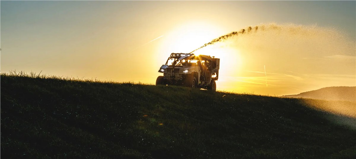 Polaris Government and Defense DAGOR Vehicle Delivers Extreme, Off-Road and Air Transportable Firefighting Power for the USAF  Polaris Industries Inc. &copy;