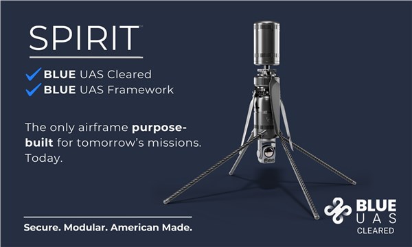 Ascent AeroSystems' SPIRIT Joins Blue UAS Framework as a Cleared Component, Building on Its Status as a Blue UAS-Cleared System
