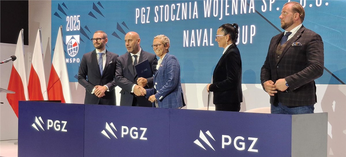 Naval Group and Polish Defense Group PGZ (Polska Grupa Zbrojeniowa) sign an Industrial Cooperation Agreement  Naval Group &copy;