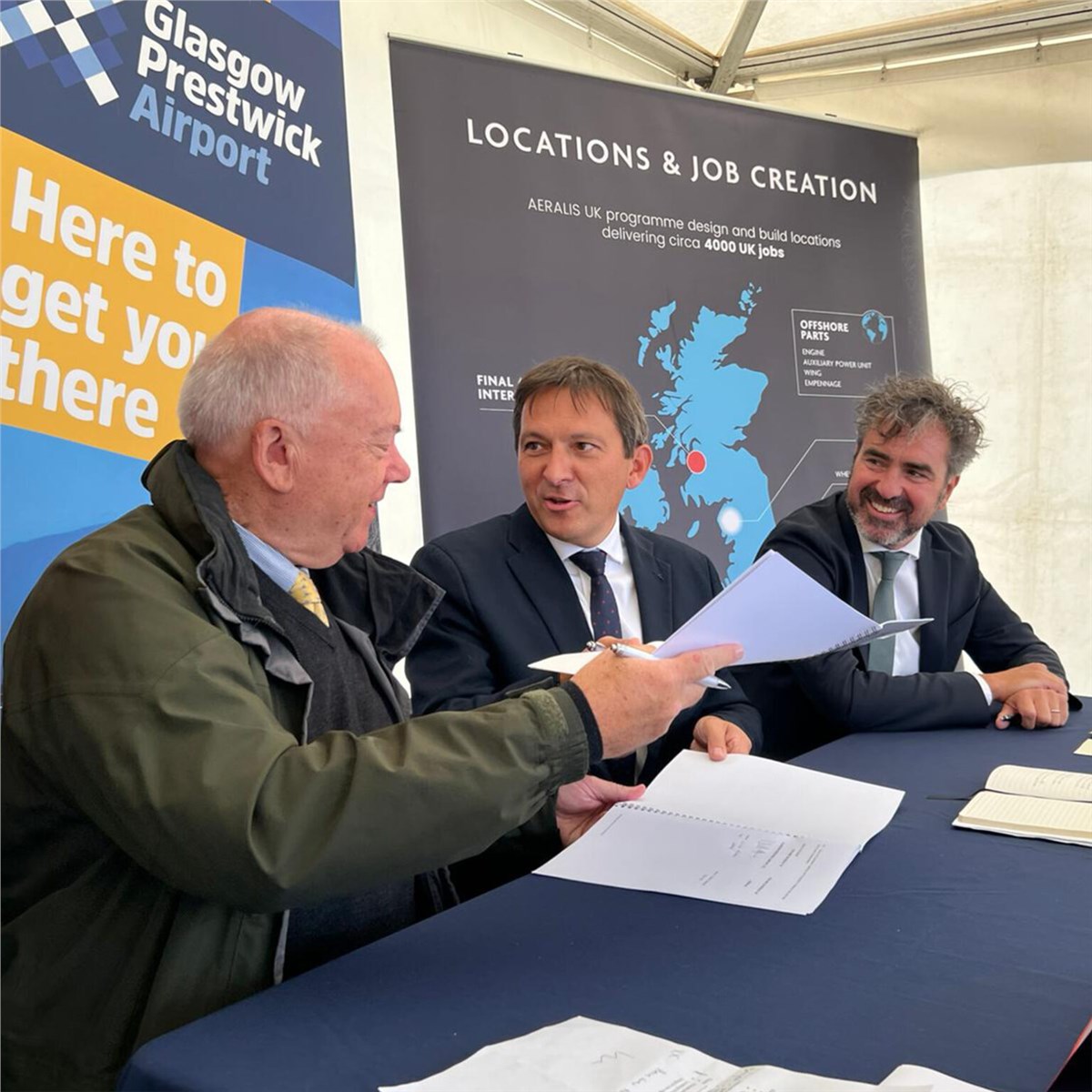 Aeralis & Glasgow Prestwick International Airport Sign Strategic Agreement  AERALIS &copy;