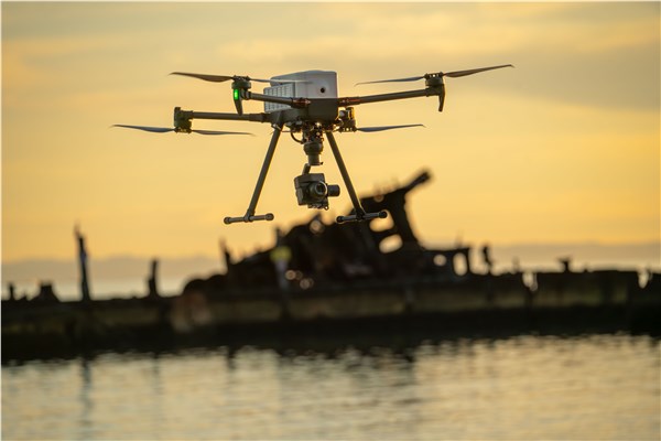 A Drone's Eye View of the Tangalooma Wrecks