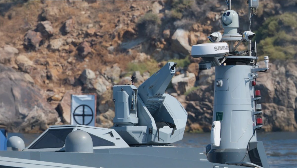 SANCAR AUSV Successfully Completed Firing Tests  Havelsan &copy;